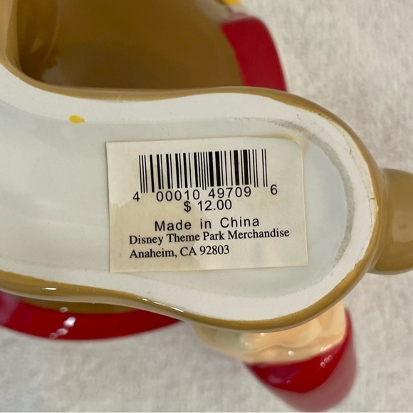 Disney Theme Parks Snow White & The Seven Dwarfs Grumpy Mug Cup Half Body Legs - Picture 12 of 13